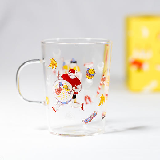 吃喝玩乐系列 玻璃杯 商品图0