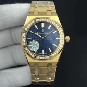 JF爱彼67650，行业唯一买正品开模，厚度与结构和原版一样 釆用原版同类ETA石英金色机芯