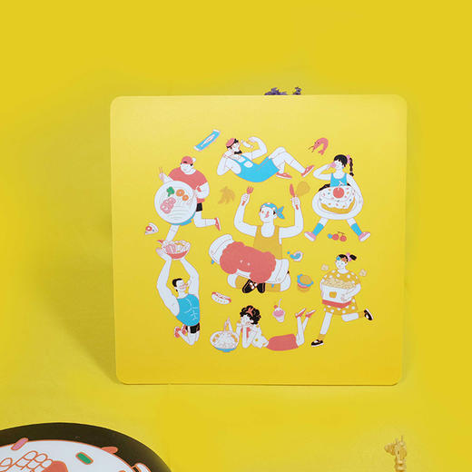 吃喝玩乐系列 轻薄防水鼠标垫 商品图2