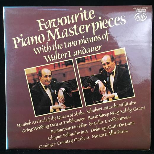 LP黑胶唱片 钢琴名曲精选 瓦尔特·兰道尔演奏 商品图0