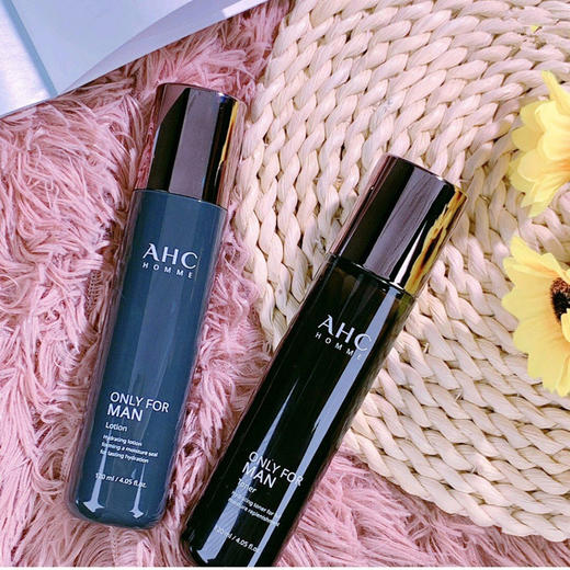 现货▲韩国 AHC男士水乳洗面奶三件套装 全套护理祛痘深层清洁控油补水保湿 商品图3