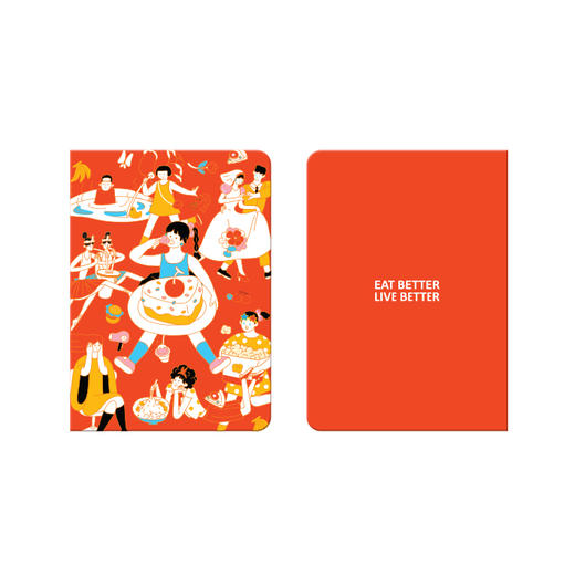 吃喝玩乐系列 软皮笔记本 商品图1