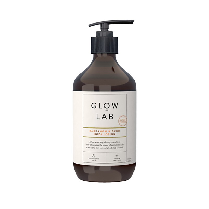 GLOW LAB 小豆蔻沉香身体乳 400ML直邮JPY带授权招加盟代理