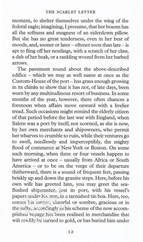 【中商原版】Collectors Library系列：红字 英文原版 The Scarlet Letter Nathanial Hawthorne霍桑 商品图4