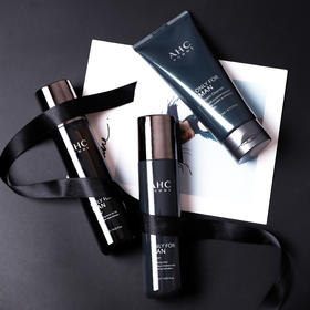 现货▲韩国 AHC男士水乳洗面奶三件套装 全套护理祛痘深层清洁控油补水保湿