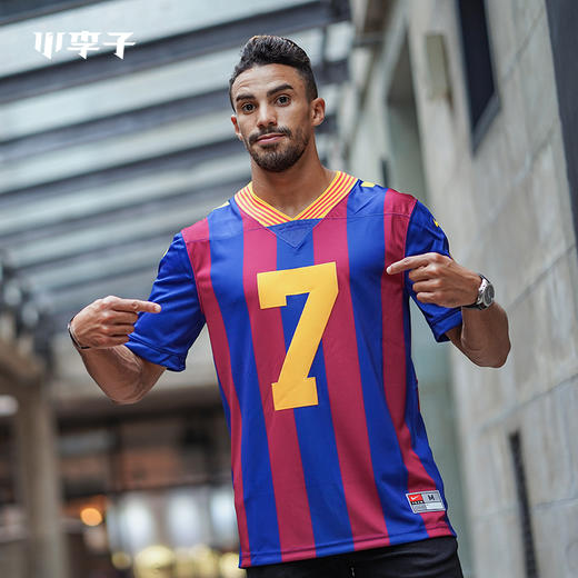 Nike耐克巴萨库蒂尼奥复古潮流球衣男AV8374-456 商品图1