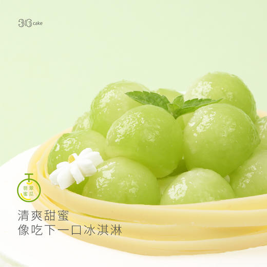 翡翠蜜瓜鲜果蛋糕 商品图1