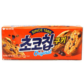 韩国进口 好丽友巧克力味曲奇饼干104g香甜酥脆可可布丁饼干