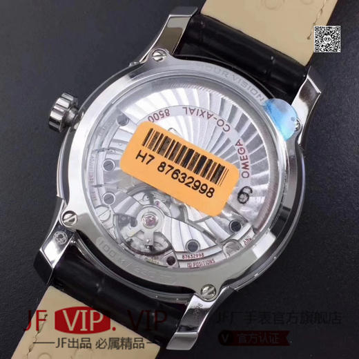 VS欧米茄碟飞“猫头鹰眼”钢带 鳄鱼皮 上市！41mm 1:字盘黑同心圆 带有放射纹 像猫头鹰眼睛一样。 2:每个小字钉单独采用CNC 整表采用正品original原版开模的super copy版本❕ 商品图6