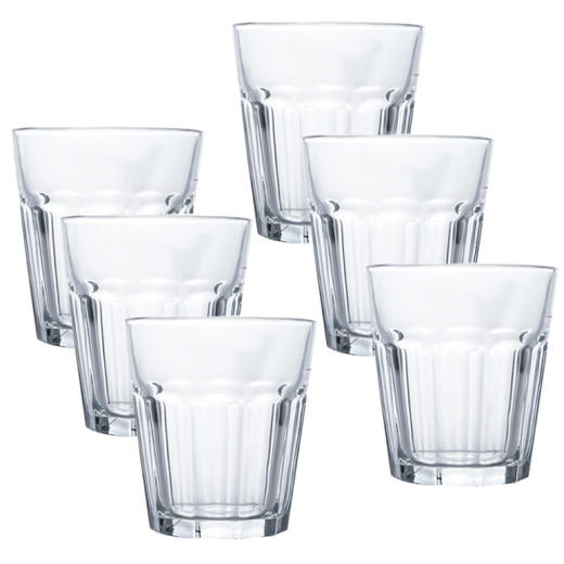 【百汇到家】喜碧  玻璃中号口杯 180ml 6只装 商品图1