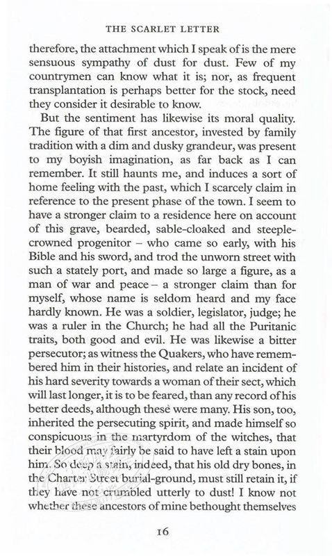 【中商原版】Collectors Library系列：红字 英文原版 The Scarlet Letter Nathanial Hawthorne霍桑 商品图5