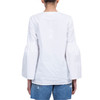 MICHAEL KORS  女士白色混纺钟型袖上衣MH74LDD56J 商品缩略图2