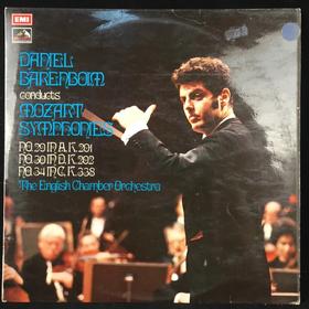 LP黑胶唱片 莫扎特第29. 30. 34交响曲 丹尼尔·巴伦博伊姆指挥