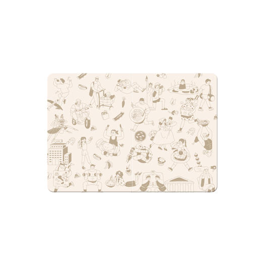 吃喝玩乐系列 软皮笔记本 商品图4