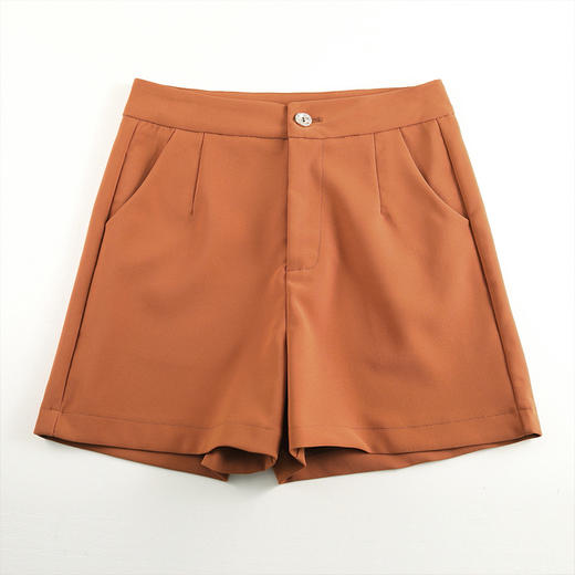 MZ-MZ2529新款显瘦韩版高腰宽松薄款雪纺直筒阔腿短裤 TZW 商品图4