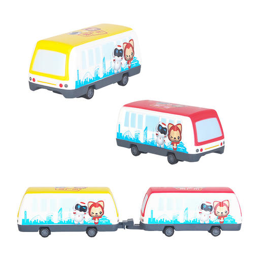 Q版列车【套装或单只装】21、14、13、9、8、7、6、5、4、3、2和1号线和APM线 商品图12