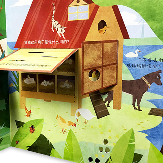 幼儿科普立体翻翻书（第二辑套装共4册） 商品图4