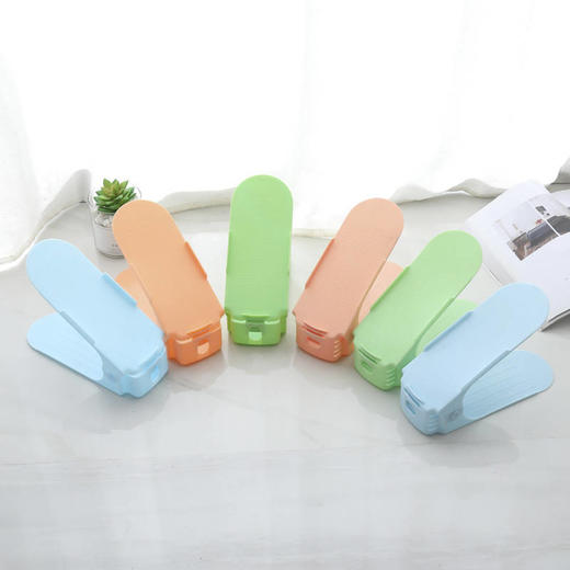 【抖音同款】可调节鞋柜鞋子收纳神器 5-10个装 商品图5