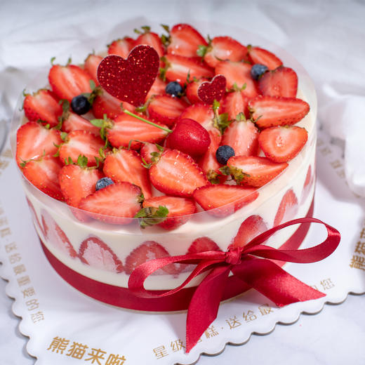 草莓优格-鲜果奶油蛋糕 商品图1