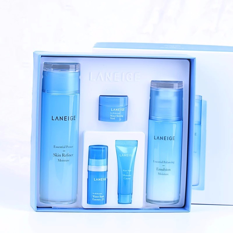 LANEIGE/兰芝 水凝保湿水乳2件套装 滋润型 直邮JPY带授权招加盟代理