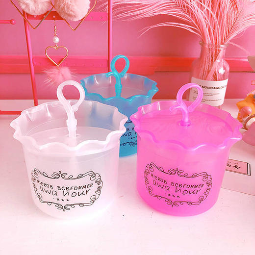 抖音同款 洗面奶打泡器起泡网化妆束发带头套洗脸束发带女洗脸扑 商品图6