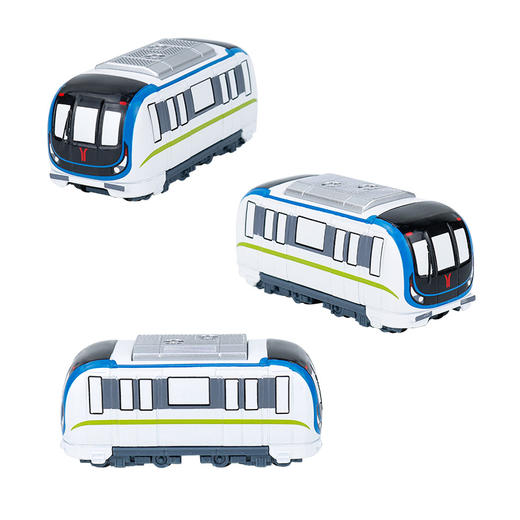 Q版列车【套装或单只装】21、14、13、9、8、7、6、5、4、3、2和1号线和APM线 商品图9