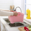 厨房洗菜篮 塑料移动水槽 带把手沥水架洗菜蓝 置物洗碗盆 商品缩略图2