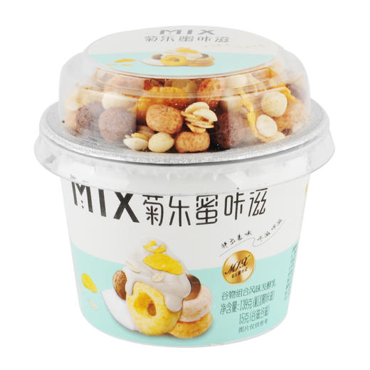 菊乐 MIX蜜咔滋 坚果组合 风味发酵乳 154g（139g酸奶+15g谷物）/瓶 商品图1
