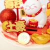 荷包满满元宝招财猫"原味戚风奶油水果蛋糕"  0920 商品缩略图4