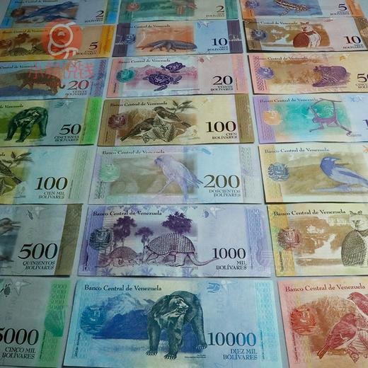 超美！委内瑞拉玻利瓦尔！21张大全套！或成绝版币！ 商品图6