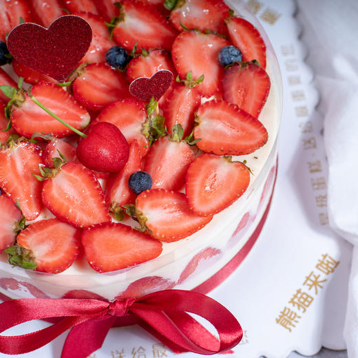 草莓优格-鲜果奶油蛋糕 商品图2