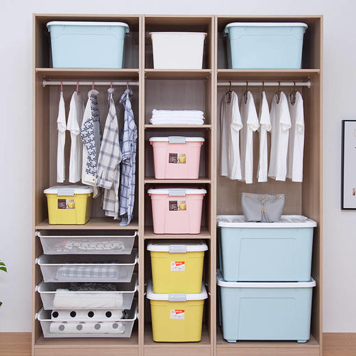 特大号收纳箱塑料收纳盒衣服书籍整理箱周转箱 商品图7