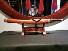 【臻品】 雁翎刀 传统宝刀 龙泉沈广隆刀剑 未开刃