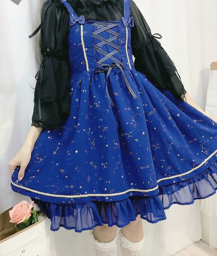 洛丽塔裙子lolita连衣裙萝莉塔蓬蓬裙日系软妹少女甜美可爱学生夏