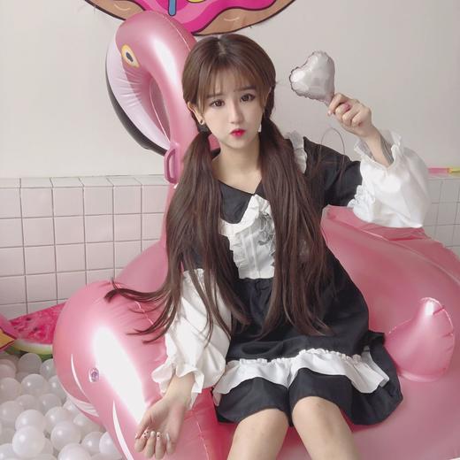 杨清柠同款女仆装连衣裙服装萝莉派对秋冬女裙日常软妹裙