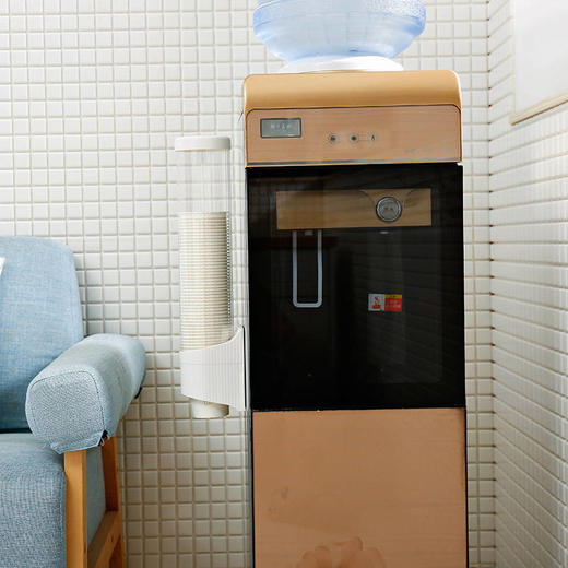 【免打孔纸杯架 极简设计】不占空间 整洁有序 一次性杯子架自动取杯器  商品图6