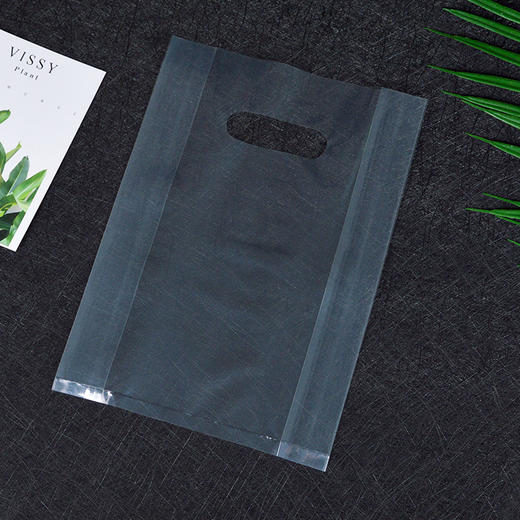 喇叭花烘焙包装加厚甜品蛋糕手提打包袋食品塑料吐司面包袋100个 商品图2