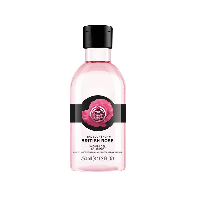 THE BODY SHOP/美体小铺 英国玫瑰沐浴露 250ML直邮JPY带授权招加盟代理