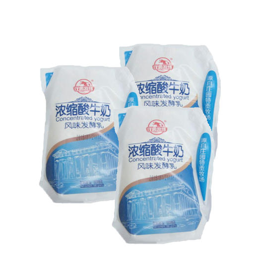 【亚欧超市】庄园浓缩酸牛奶 商品图0