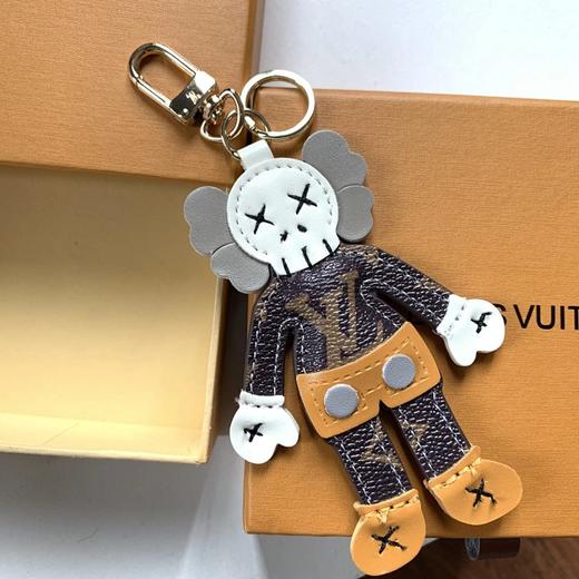 kaws68x lv 芝麻街钥匙扣联名组合 女朋友情人节生日礼物 公仔钥匙