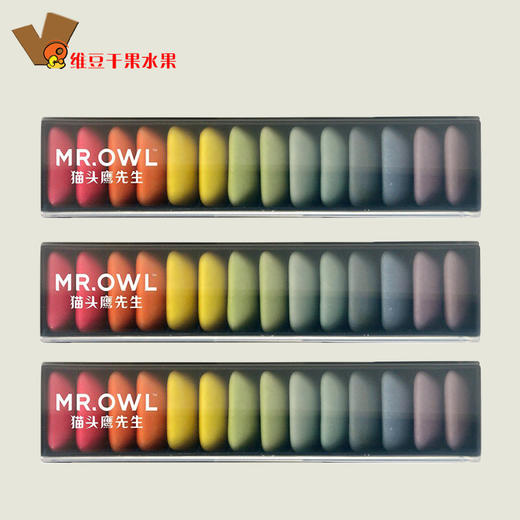 韩国猫头鹰先生口香糖健萃灵感彩虹木糖醇进口强薄荷瓜拉纳清凉糖 商品图0