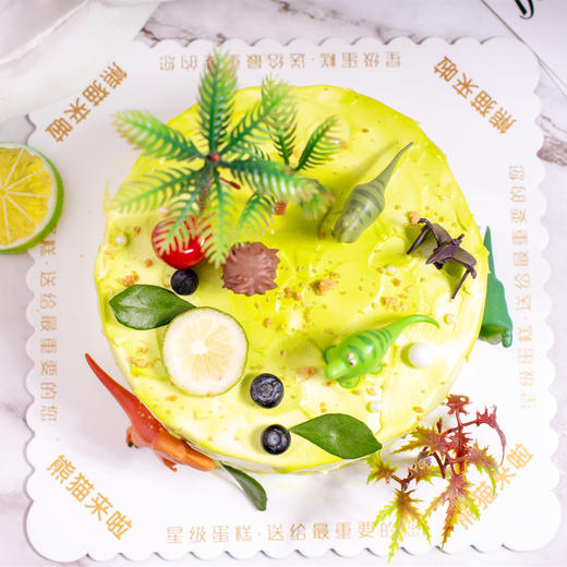 恐龙乐园-鲜果奶油蛋糕 商品图1