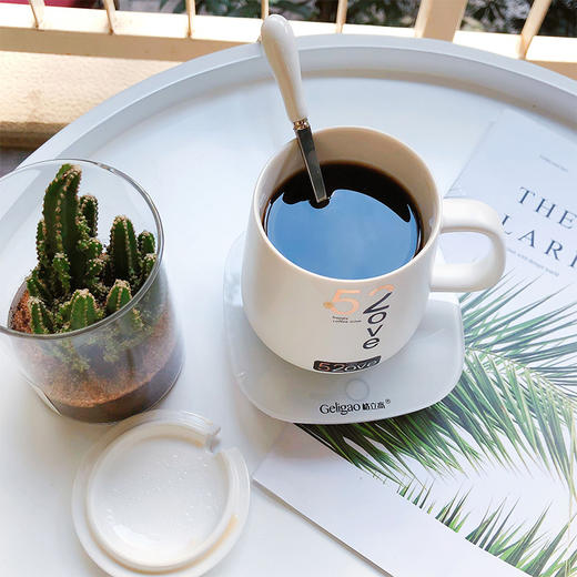 格立高暖暖杯自动恒温宝暖杯垫电保温底座水杯热牛奶神器GLG-920 商品图2