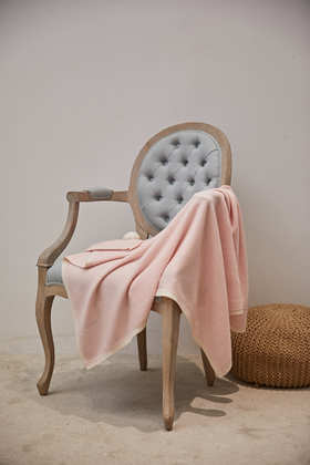 正反针婴儿羊绒毯 SJF18T184A