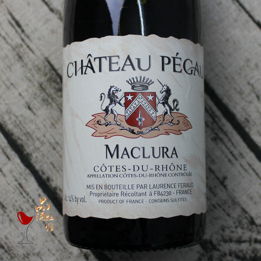 佩高麦克劳拉干红葡萄酒Chateau Pegau 2015 WE全球百大榜RP92分6瓶起箱起可拼【单不发】JPY带授权招加盟代理 商品图3