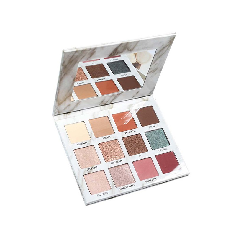 【新旧随机发】VENUS MARBLE 大理石12色眼影盘 2G*12 开票JPY带授权招加盟代理
