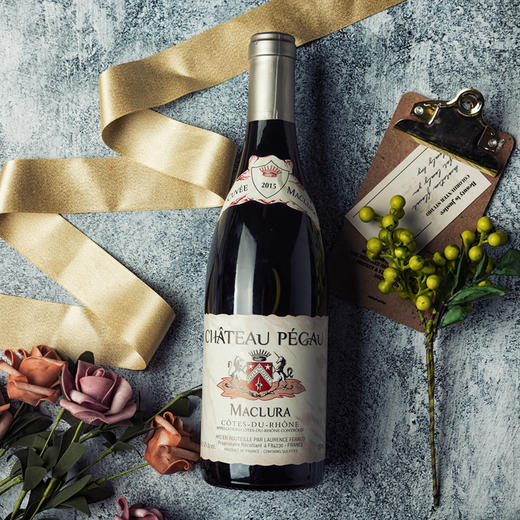 佩高麦克劳拉干红葡萄酒Chateau Pegau 2015 WE全球百大榜RP92分6瓶起箱起可拼【单不发】JPY带授权招加盟代理 商品图1