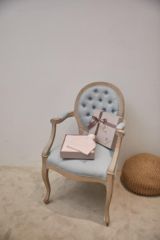 正反针婴儿羊绒毯 SJF18T184A 商品图4