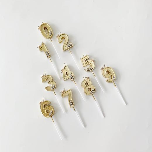 钻石数字蜡烛 商品图0