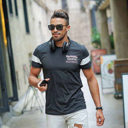 adidas阿迪达斯尤文球迷运动短袖T恤短裤男DP3926 DP3821 商品图1